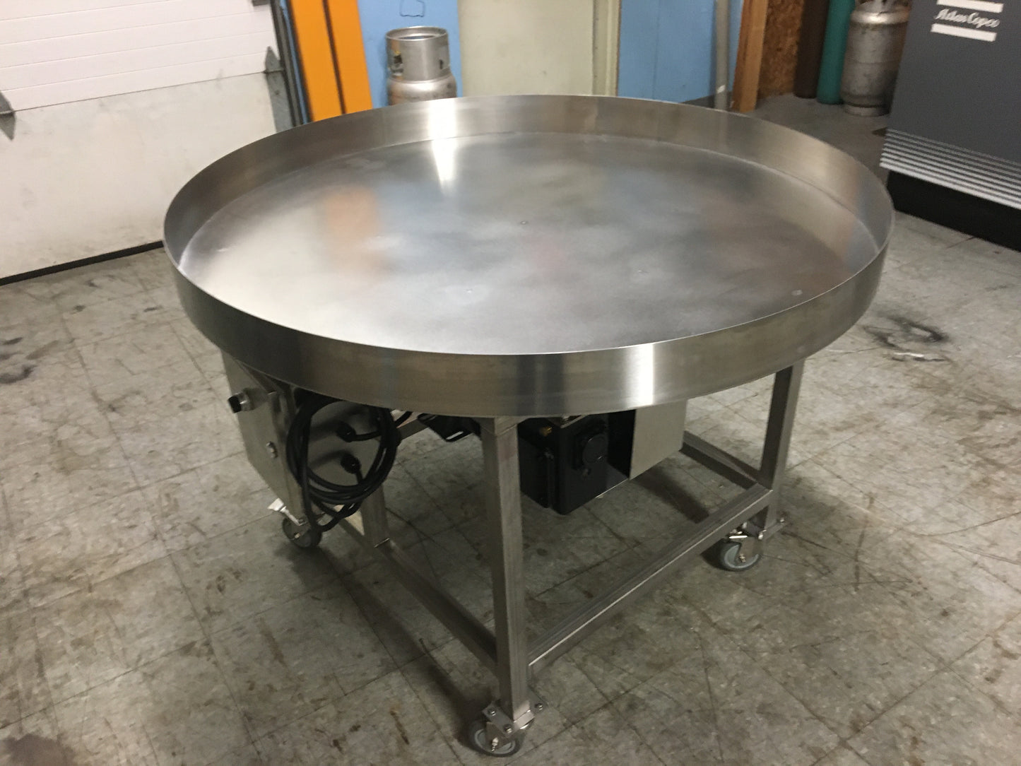 Stainless Steel Rotary Accumulation Turntable